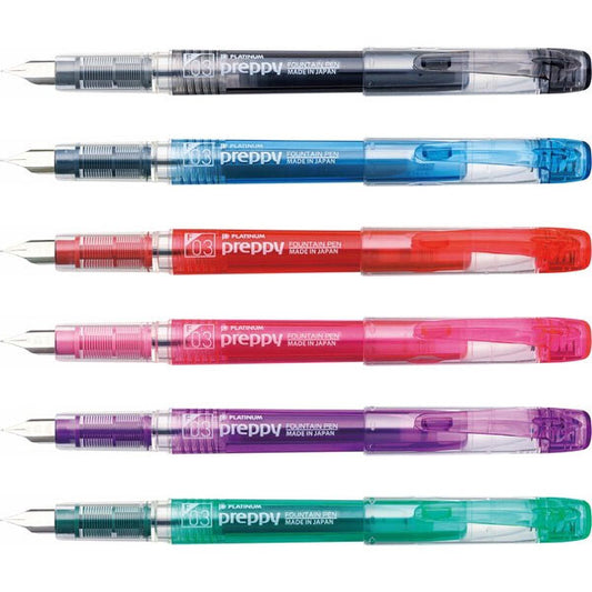 Stylo Plume Platinum Preppy - Couleur et plume au choix