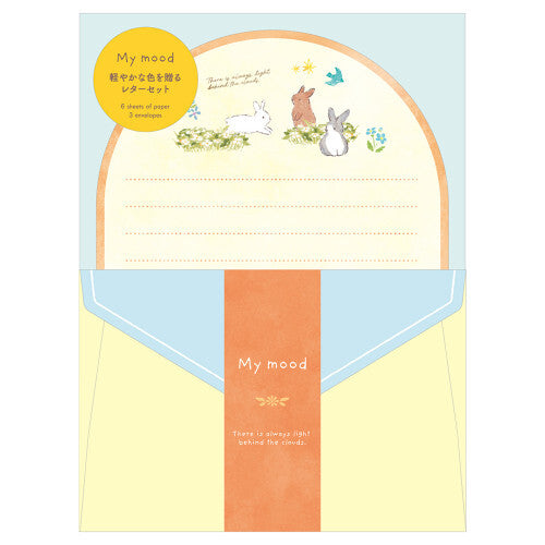 Papier à lettre « My Mood » – Pastels joyeux – Coloris au choix