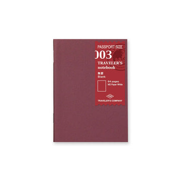 Recharge 003 – Carnet Vierge (Format Passeport)