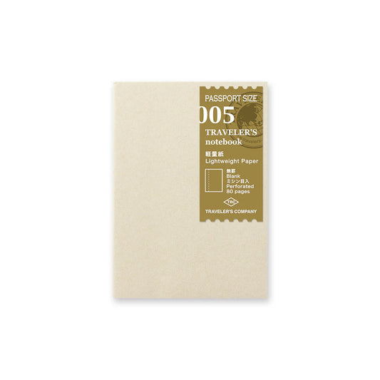 Recharge 005 – Carnet Papier Ultra-Léger (Format Passeport)