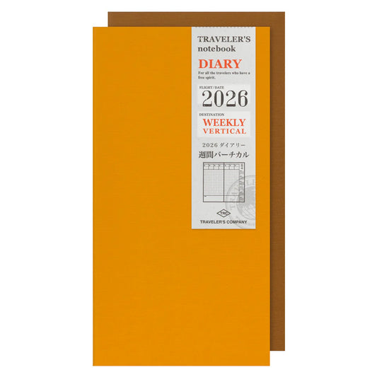 Agenda hebdomadaire Vertical 2026 Traveler's company