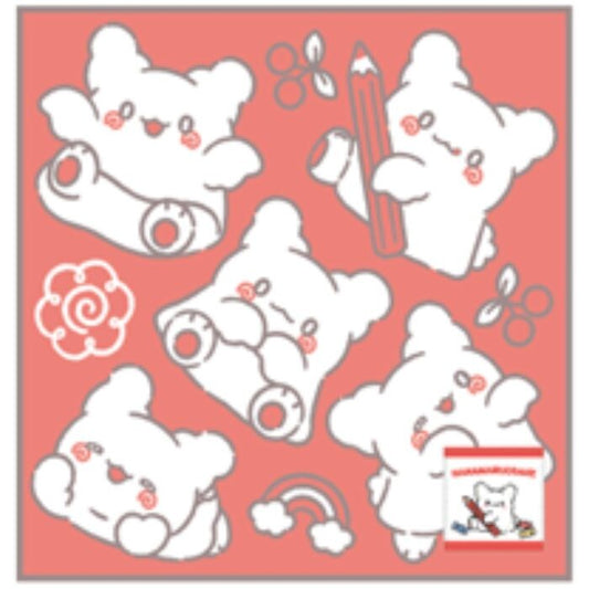 Mini serviette Sanrio Characters – Coloris au choix : Bleu, Jaune ou Rouge