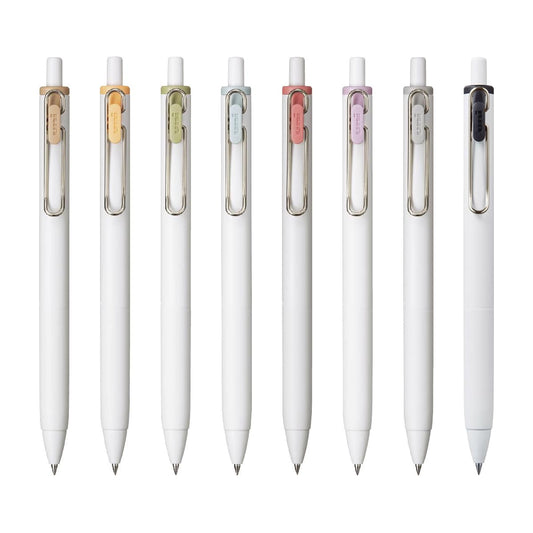 Set de stylos gel Uni-ball One (x8)
