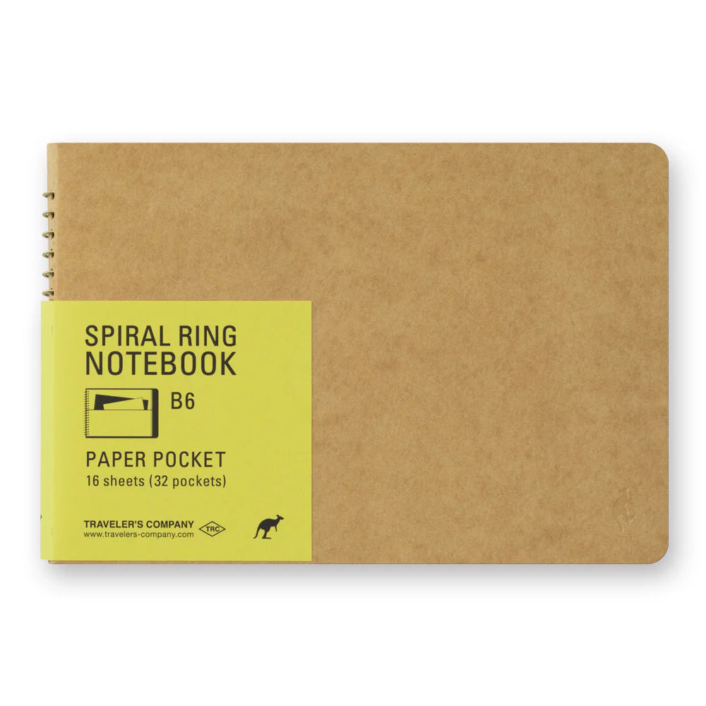 spiral-ring-notebook-b6-paper-pocket vue 1