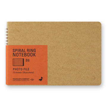 Spiral ring notebook - B6 - Photo File - Pélican