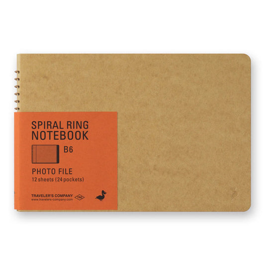 Spiral ring notebook - B6 - Photo File - Pélican