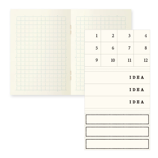 md-paper-light-ensemble-de-3-carnets-ligne-blanc-ou-quadrille vue 8