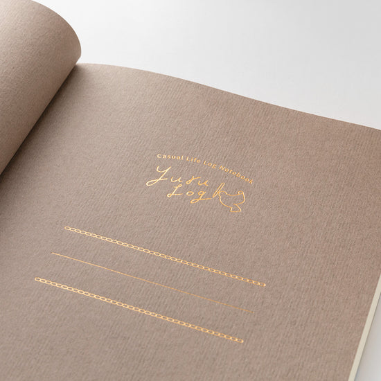 Carnet dot illustré B6 Chat - Yuru Journal – Midori interieur