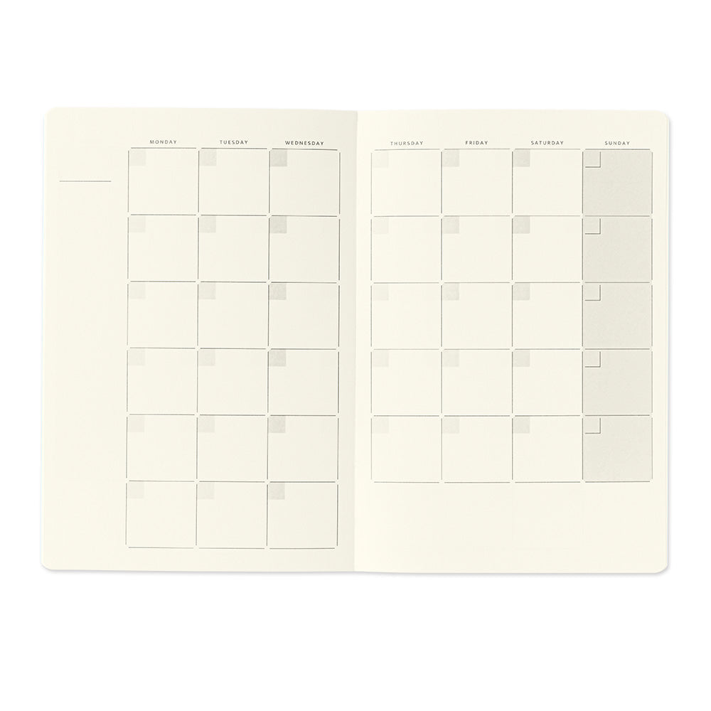 Carnet mensuel Yuru Journal – Midori pages