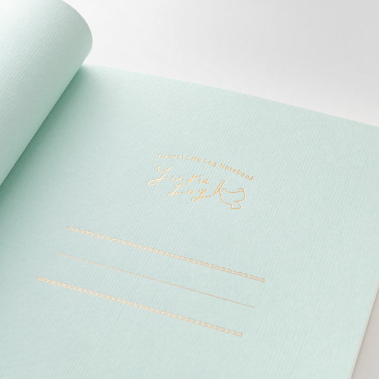 Carnet mensuel Yuru Journal – Midori page de garde
