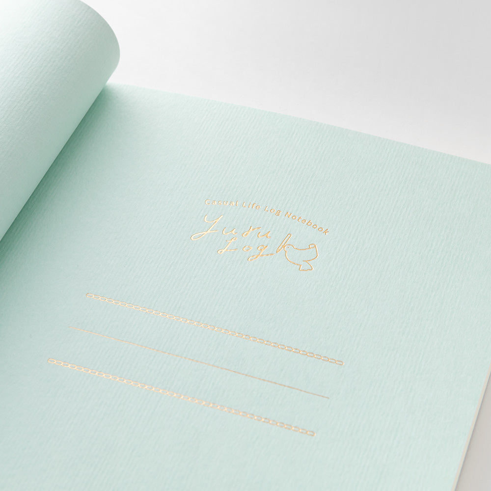 Carnet mensuel Yuru Journal – Midori page de garde