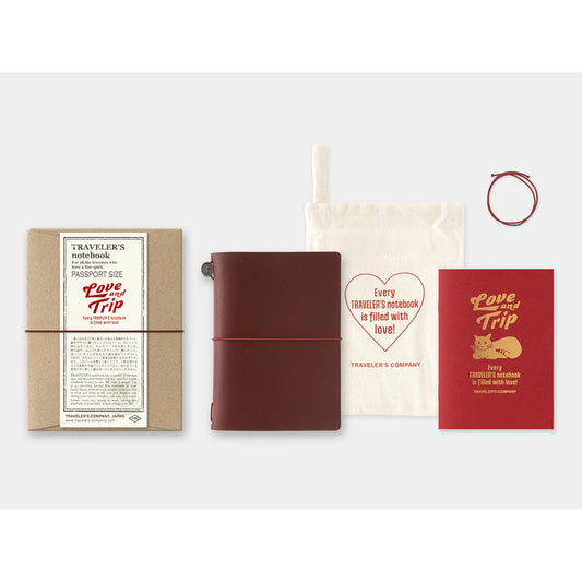 Traveler's notebook passeport Love and Trip Traveler's company