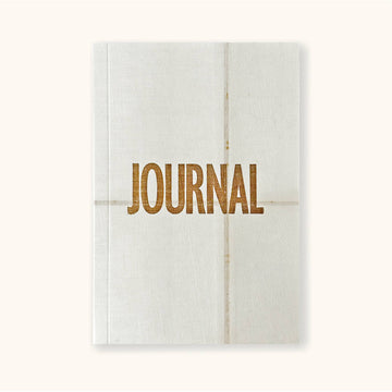 Journal de voyage vintage – Multi-papiers & pochettes à souvenirs – Dorure or – Sukie