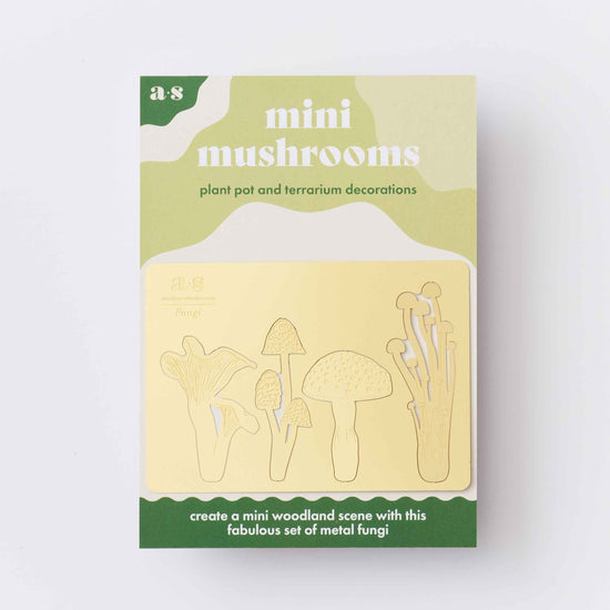 mini-champignons-en-laiton-decoration-de-pot-de-plante-et-terrarium vue 4