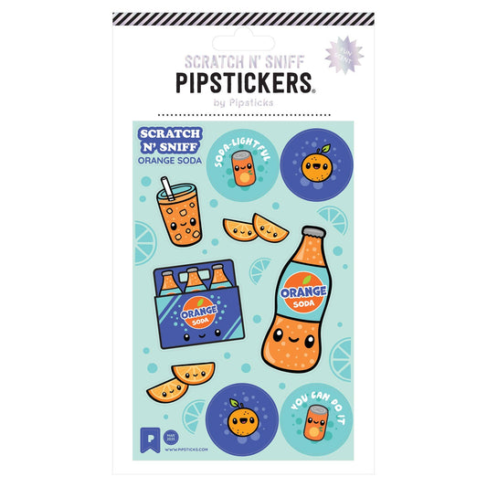 Stickers Scratch n' Sniff Soda Pipsticks