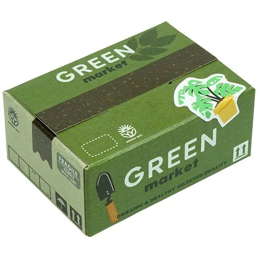Mini carton stickers - Plantes vertes