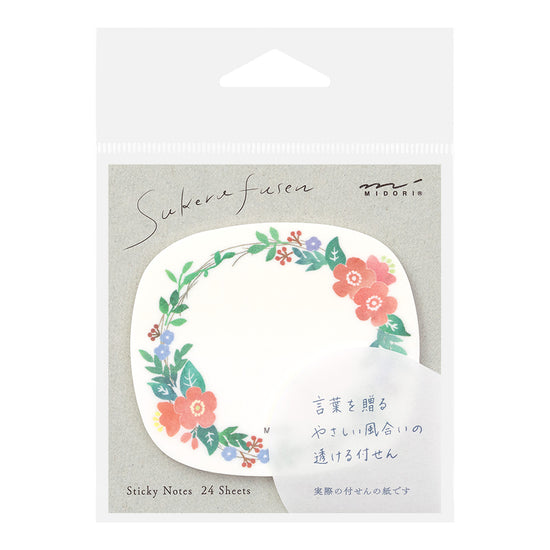 sticky-notes-couronne-de-fleurs-1 vue 6