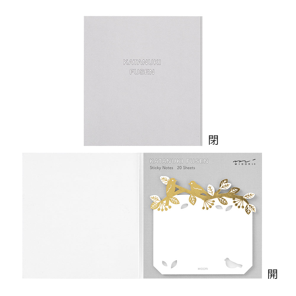 sticky-notes-oiseaux-or vue 3