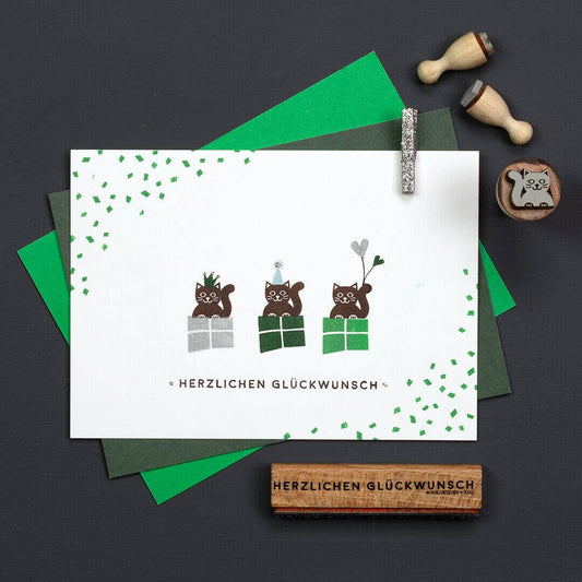 Tampon – Petit chat - L - Perlenfisher