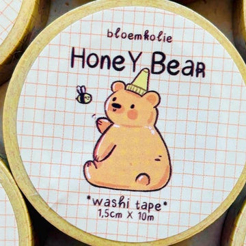 Washi Tape Honey Bear – Bloemkolie