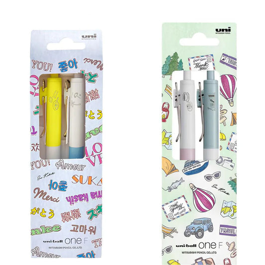 Uni-ball ONE F – 0.38 mm – Édition Ena Kakuta (2 modèles au choix)