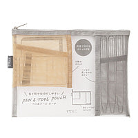 Trousse Midori Pen & Tool – Mesh (Grande)