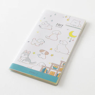 Agenda Pocket Diary 2027 B6 Slim – Dog | Midori