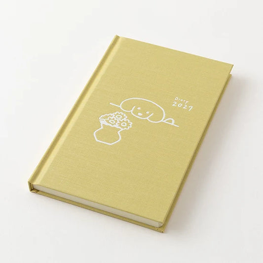 Agenda Book Style Diary 2027 B6 – Monthly & Weekly - 2 modèles Dog -  Natsumi Teraoka x Midori