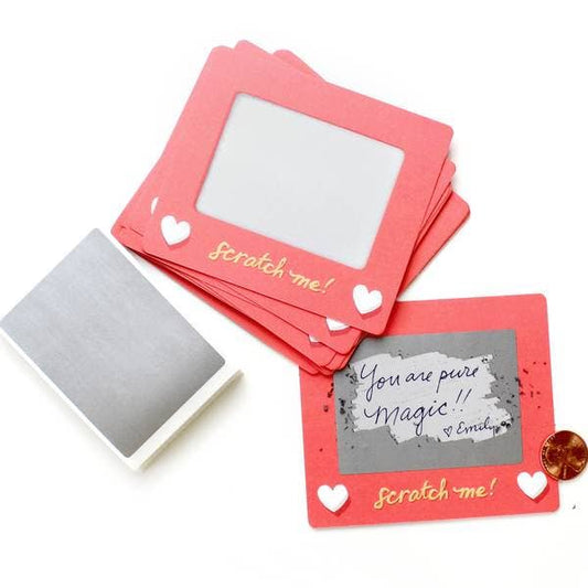 Cartes à gratter - Scratch a sketch