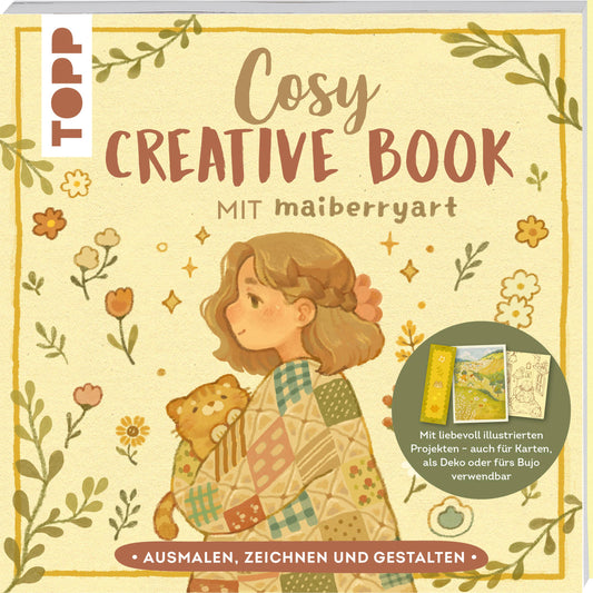 Livre créatif – Cosy Cottagecore x Maiberryart