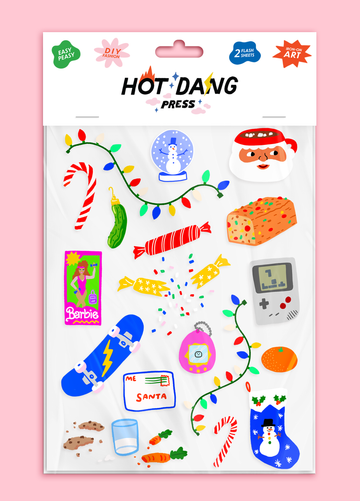 Matin de Noël dans les années 90 – Transferts à repasser Hot Dang Press