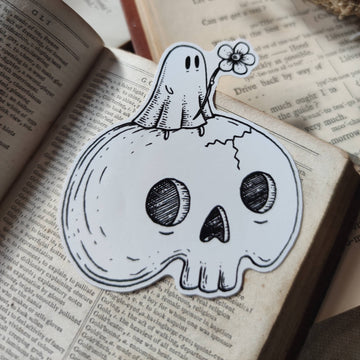 Sticker Ghost & Skull | Jon Turner