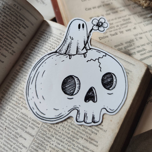 Sticker Ghost & Skull | Jon Turner