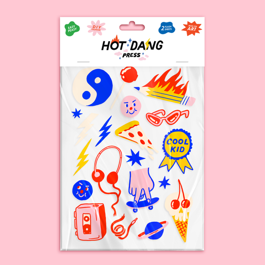 Patch Thermocollant Hot Dang Press Cool Kid