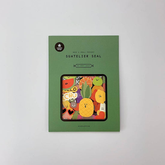 Pochette stickers Jus de fruits Satelier
