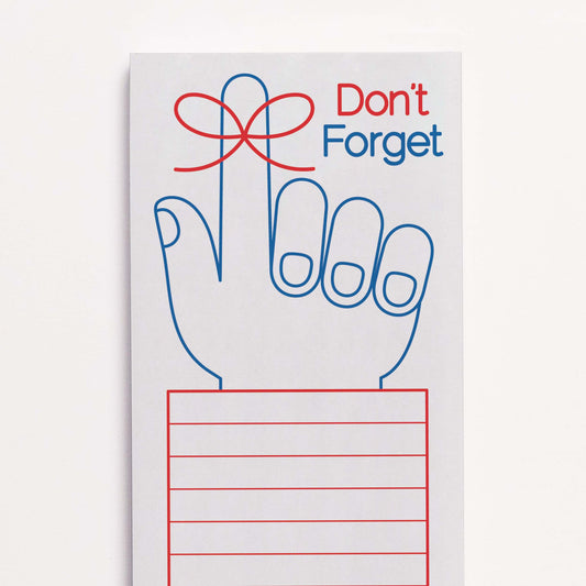 bloc notes Don't Forget Crispin Finn