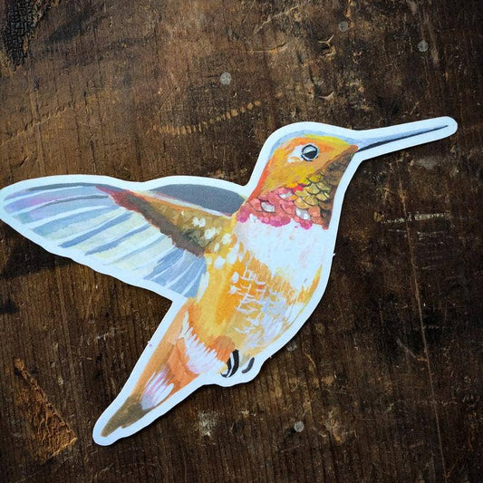 Katie Daisy – Sticker mat Colibri Rufous