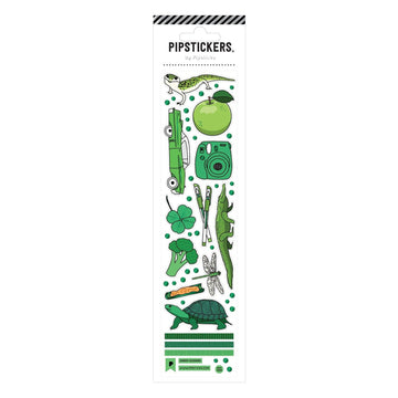 Planche de stickers – Green Goodies | Pipsticks