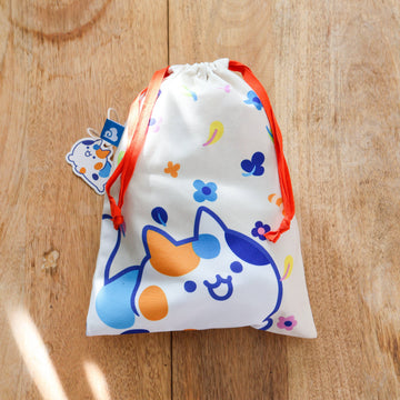 Pochette à cordon - Floral Calico