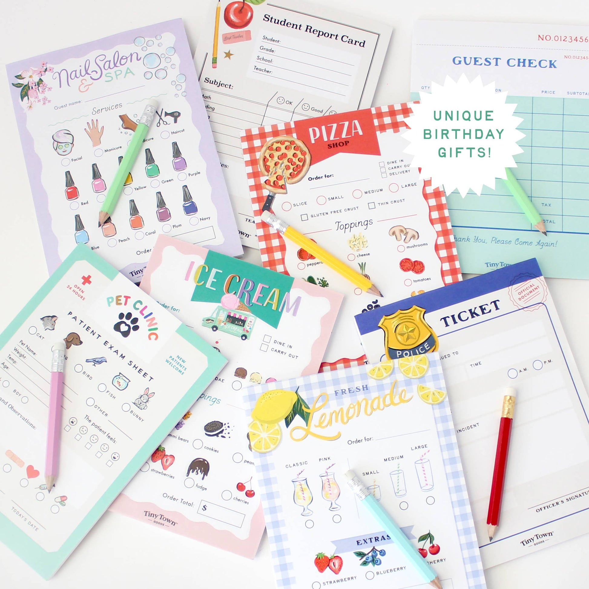 bloc-notes-de-jeu-inklings-tiny-town™-clinique-pour-animaux vue 6