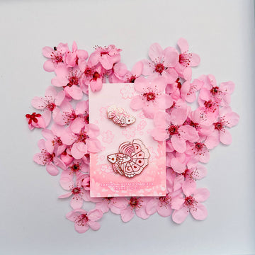 Pin's en émail – Ensemble Sakura Half Moon Bettas – Thousand Skies