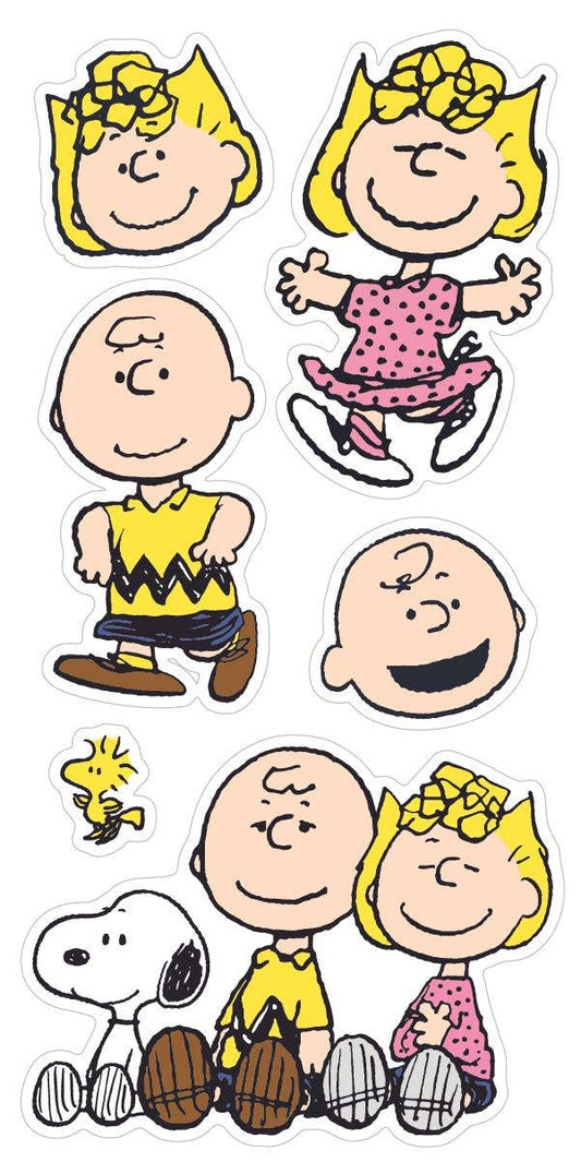 Stickers Charlie Brown & Sally - Sur le rouleau - Pipsticks