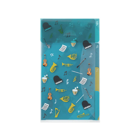 Pochettes / chemises à onglets Midori A5 Slim - Coloris au choix