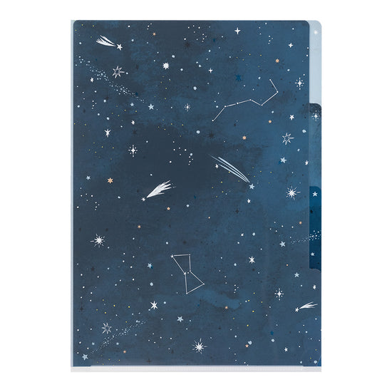 Pochettes / chemises à onglets Midori A4 étoiles 