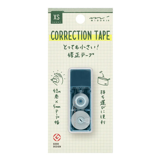 Mini ruban correcteur XS - Midori - Coloris au choix
