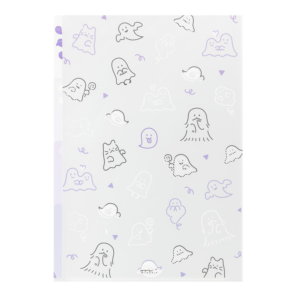 pochettes-chemises-a-onglets-midori-a4-edition-speciale-halloween vue 1