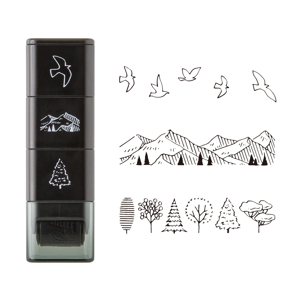 tampon-rouleau-midori-themes-chien-nature-amp-cafe vue 15
