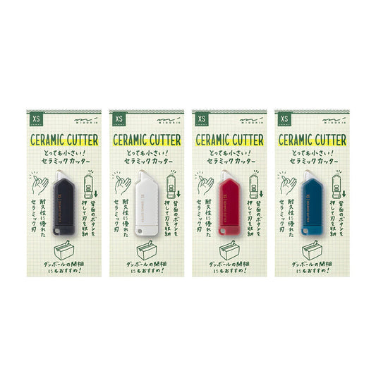 XS Cutter – Lame céramique – Coloris au choix et lame de rechange – Midori