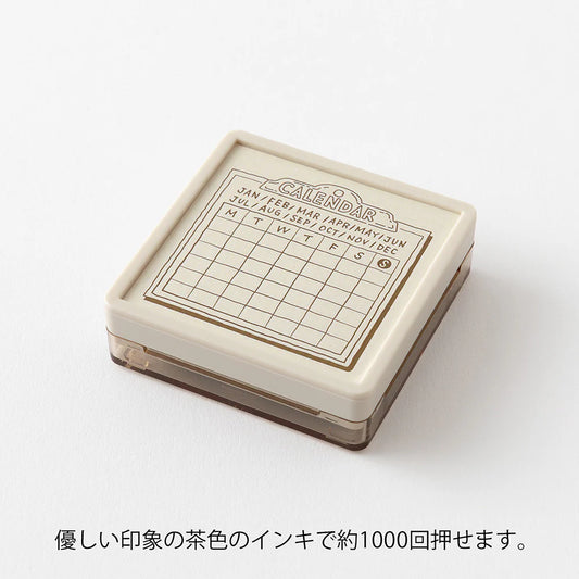 Tampon encreur Midori Paintable Stamp – Soft Color (Calendrier, Mémo & Recharges)