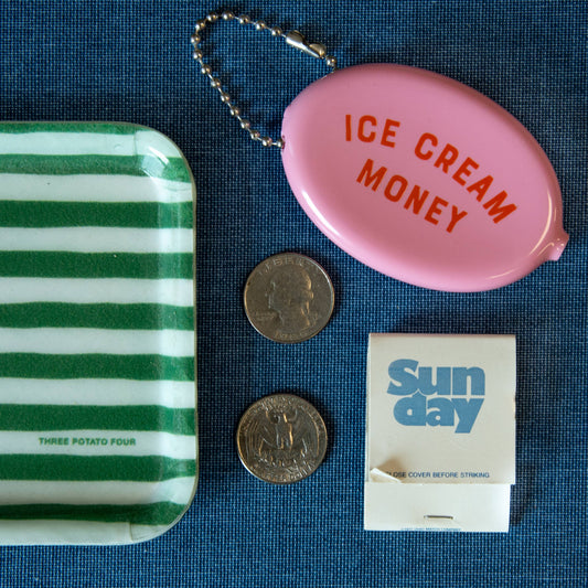 pocket money Pochette de Monnaie ice cream money three potato four